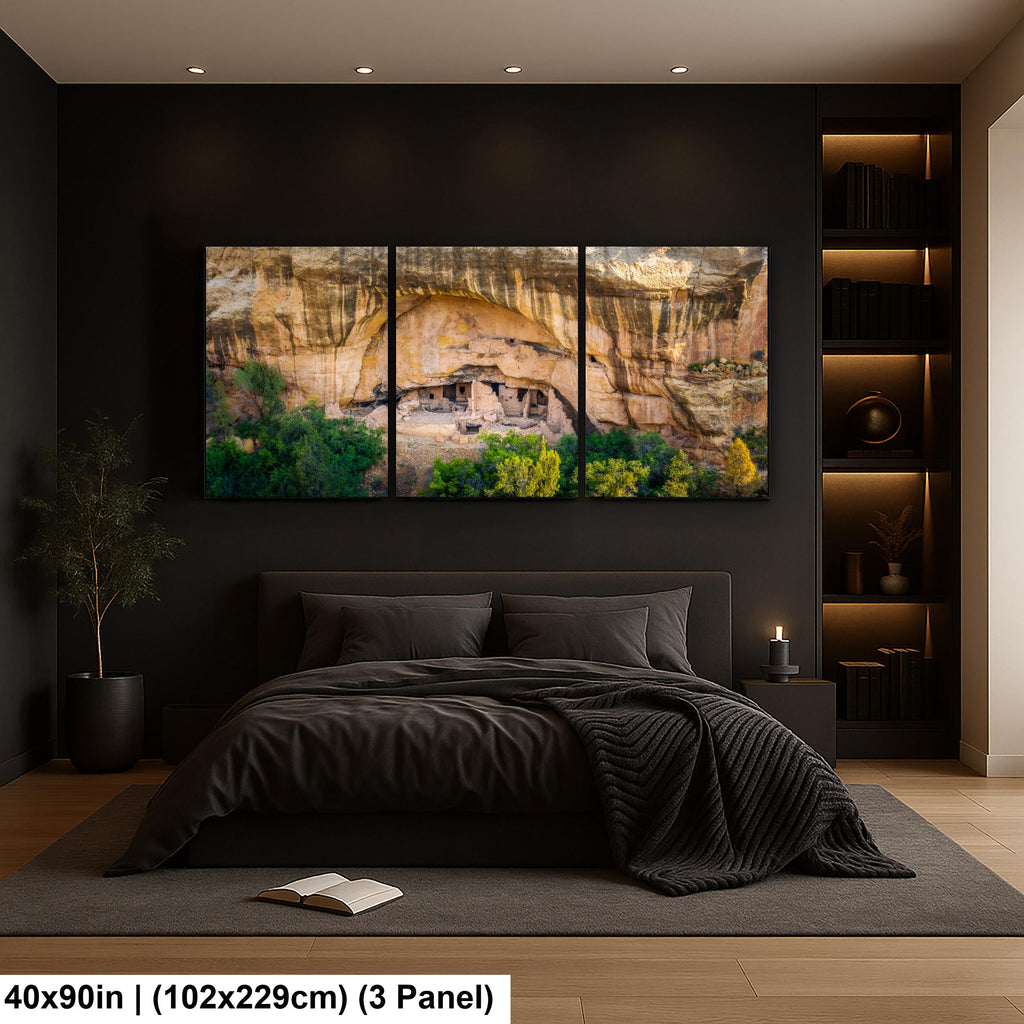 Ancient Cliff Ruins at Mesa Verde National Park, Cortez Colorado Photography Print