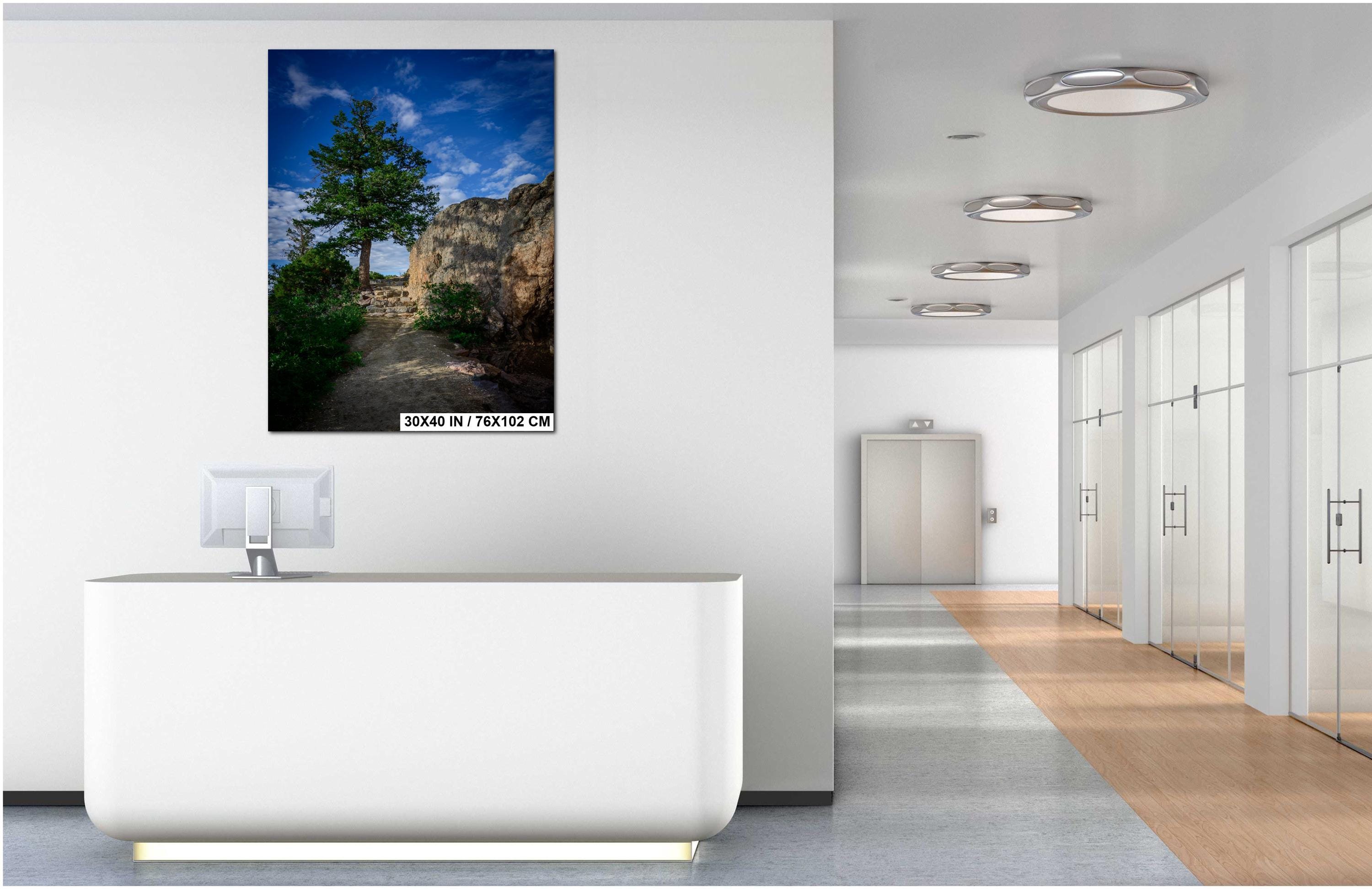 Black Canyon Stone Steps Print: Colorado Landscape Photography
