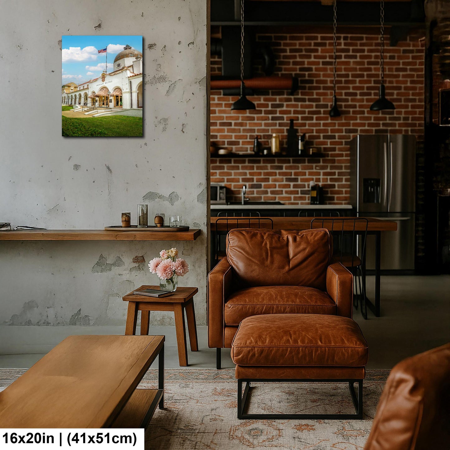 Quapaw Baths Historic Building, Hot Springs National Park Arkansas, Photography Print Wall Art