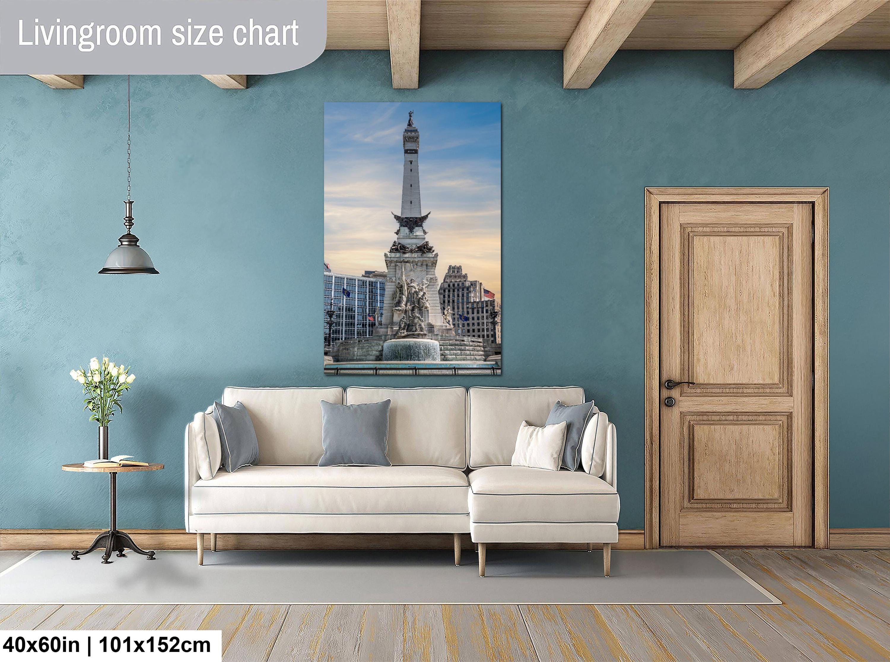 Indianapolis Indiana Soldiers and Sailors Monument Photography Wall Art