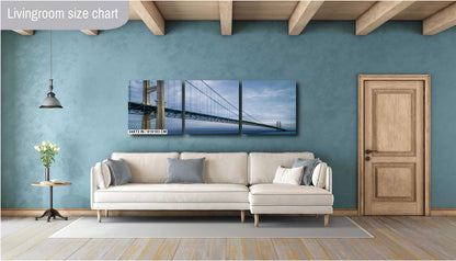 Mackinac Bridge: Michigan Landmark Photography Wall Art