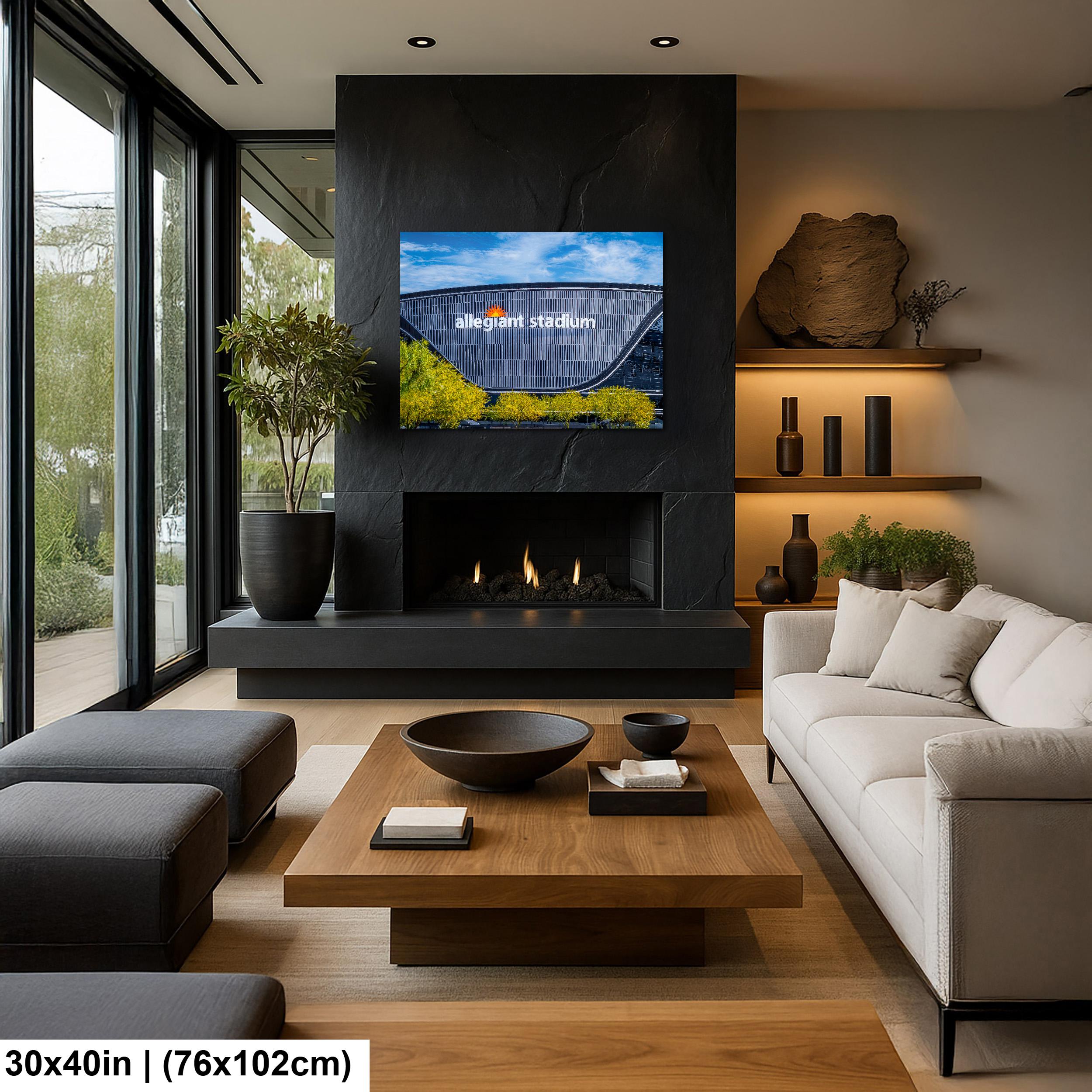 Allegiant Stadium: Las Vegas Nevada Raiders Football Photography Wall Art