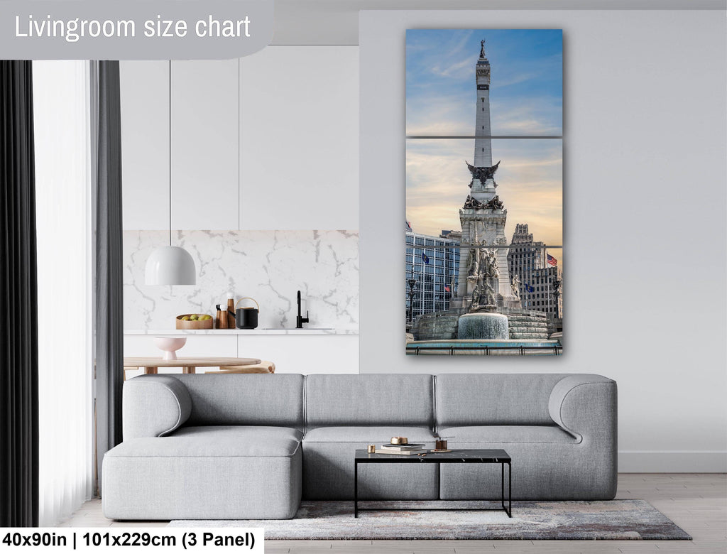 Indianapolis Indiana Soldiers and Sailors Monument Photography Wall Art