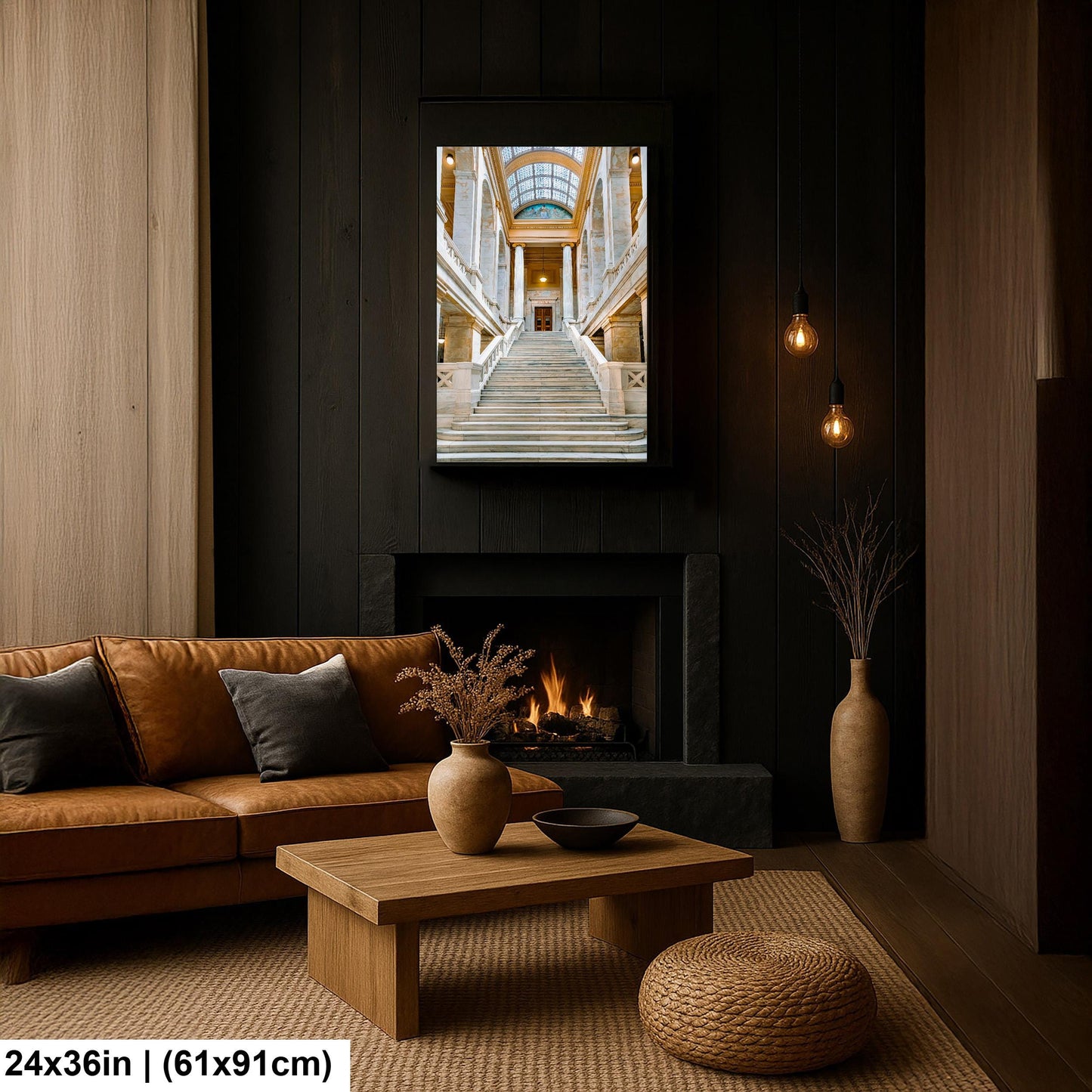 Arkansas State Capitol Marble Staircase, Little Rock Arkansas, Photography Wall Art