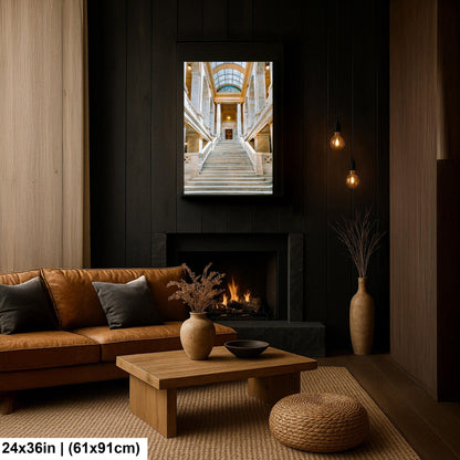 Arkansas State Capitol Marble Staircase, Little Rock Arkansas, Photography Wall Art