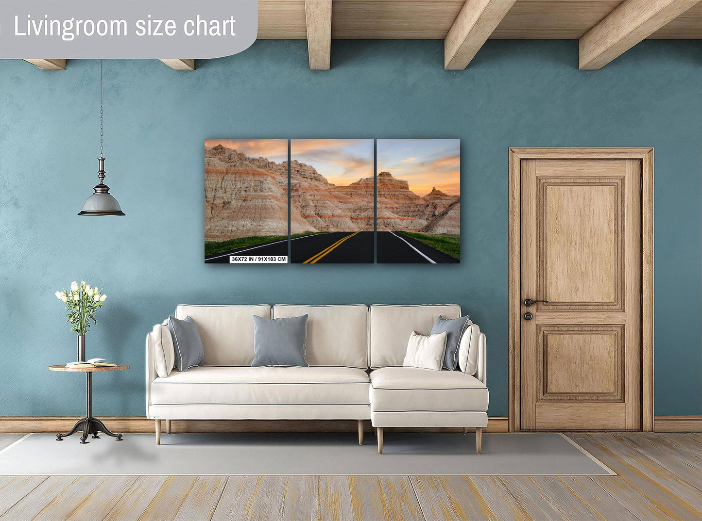 Badlands Sunset: South Dakota Landscape Photography Wall Art