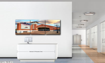 Dickey-Stephens Baseball Park Travelers Entrance, North Little Rock Arkansas, Photography Wall Art