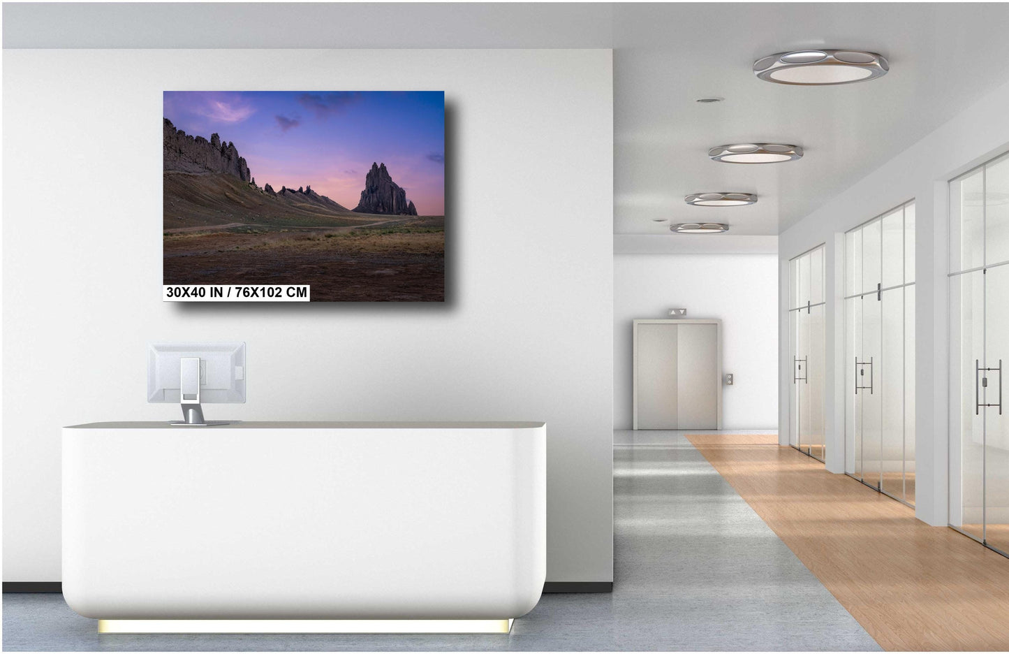 Shiprock New Mexico Photography Print: Monument Valley Wall Art