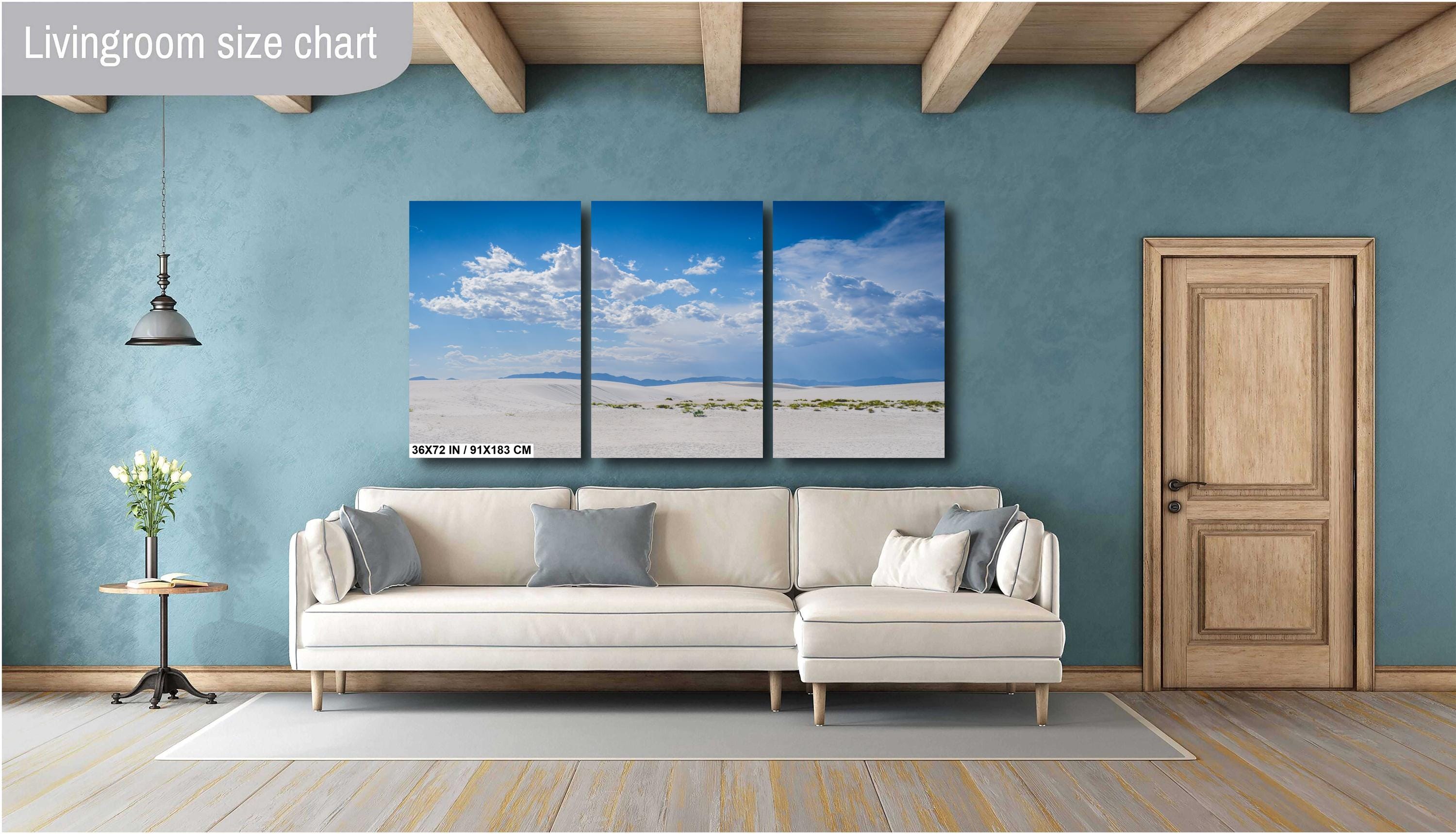 White Sands National Park Print: New Mexico Landscape Wall Art