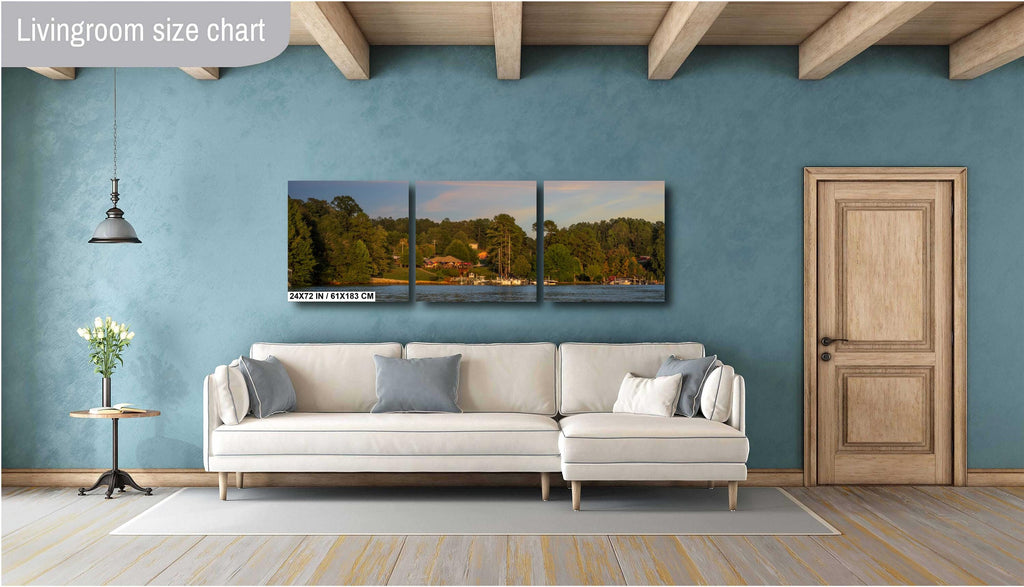 Cabana Lake Keowee at Sunset Dock and Dine South Carolina Print Wall Art Photography Aluminum/Acrylic/Metal/Canvas Nature Water Photography