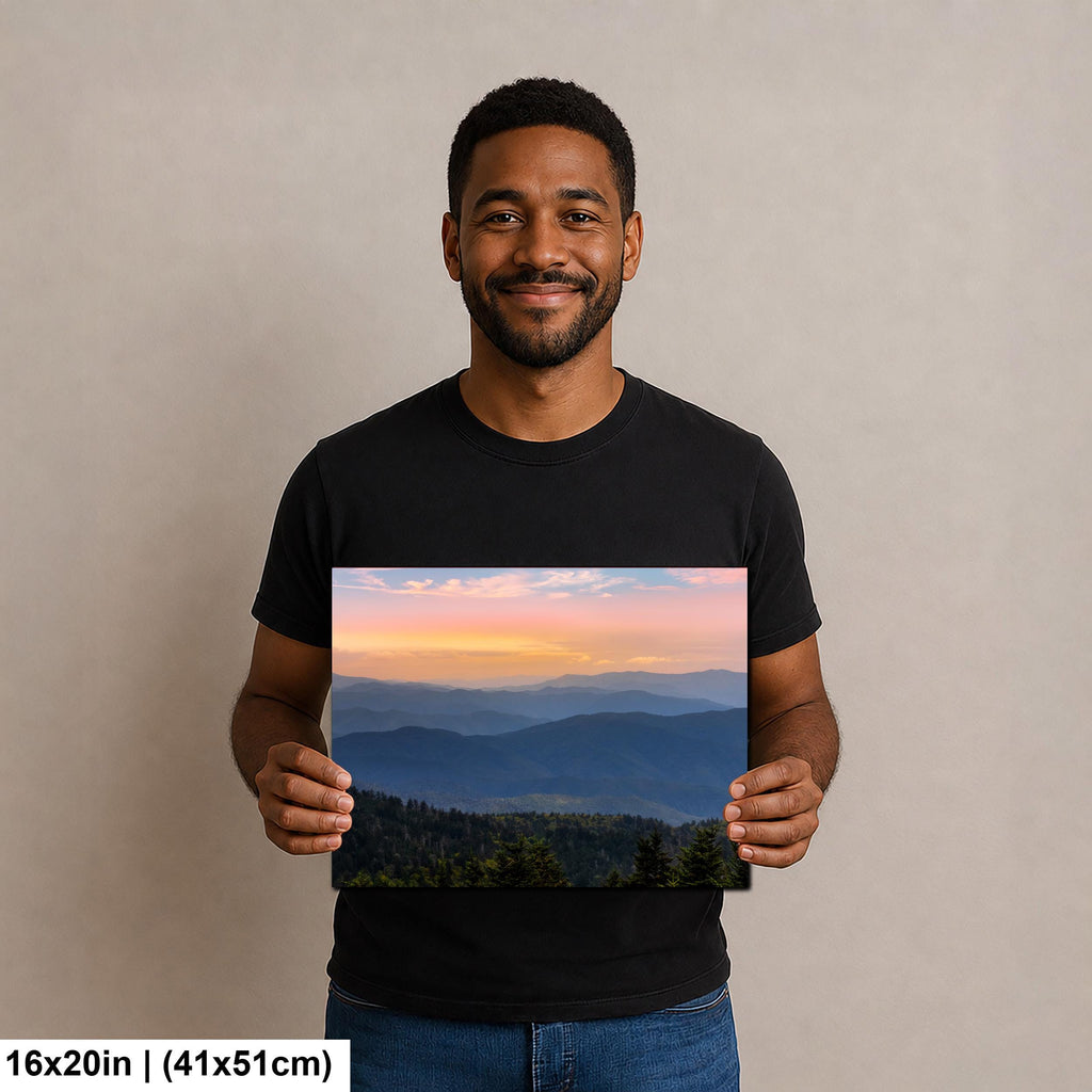 Endless Ridges: Great Smoky Mountains National Park TN NC Photo Wall Art