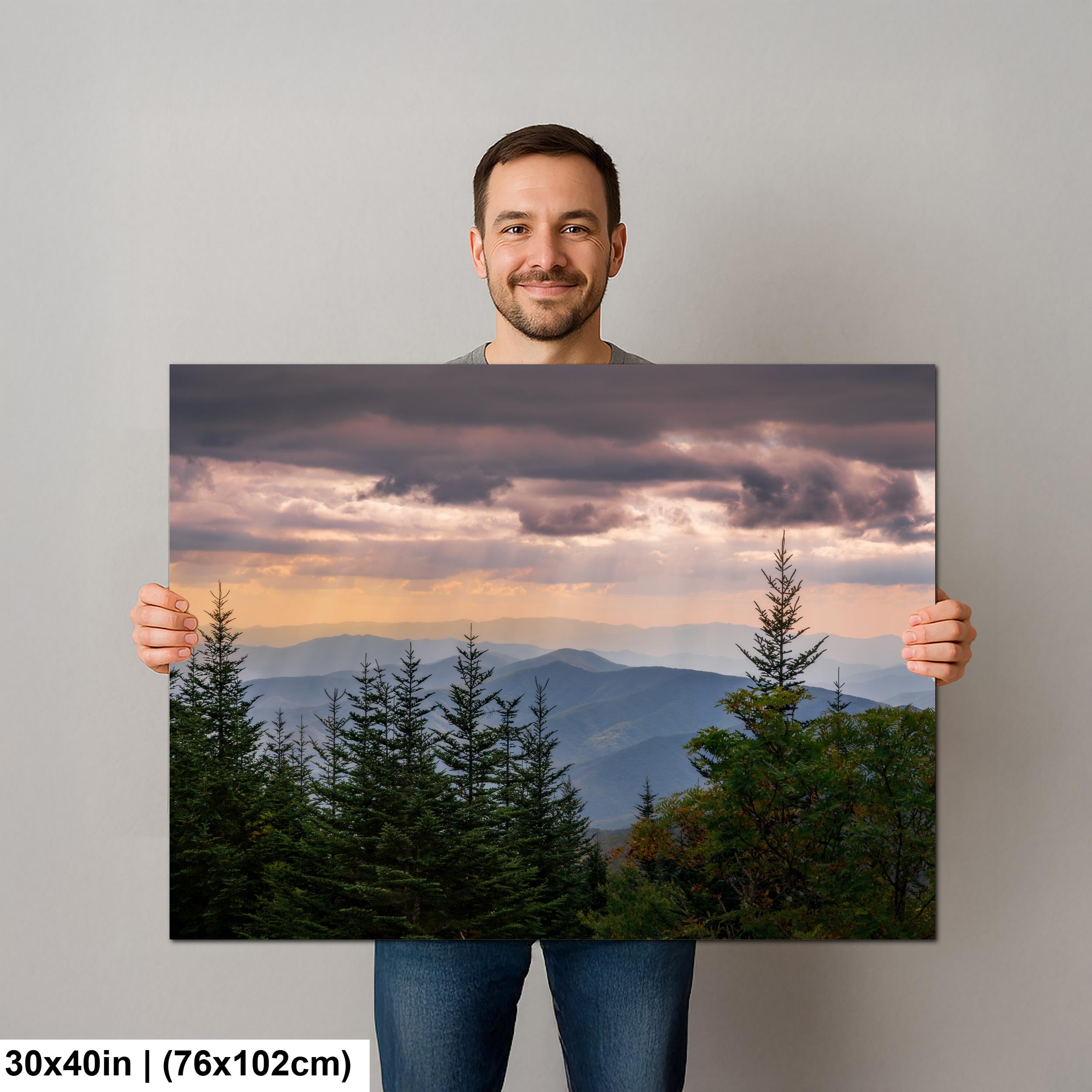 Storm Clearing: Great Smoky Mountains National Park TN Photography Wall Art