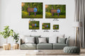 Lake Bemidji State Park Sign: Minnesota Forest Photography Wall Art