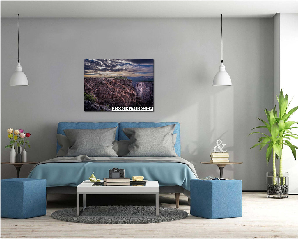 Black Canyon of the Gunnison Print: Colorado National Park Landscape Wall Art