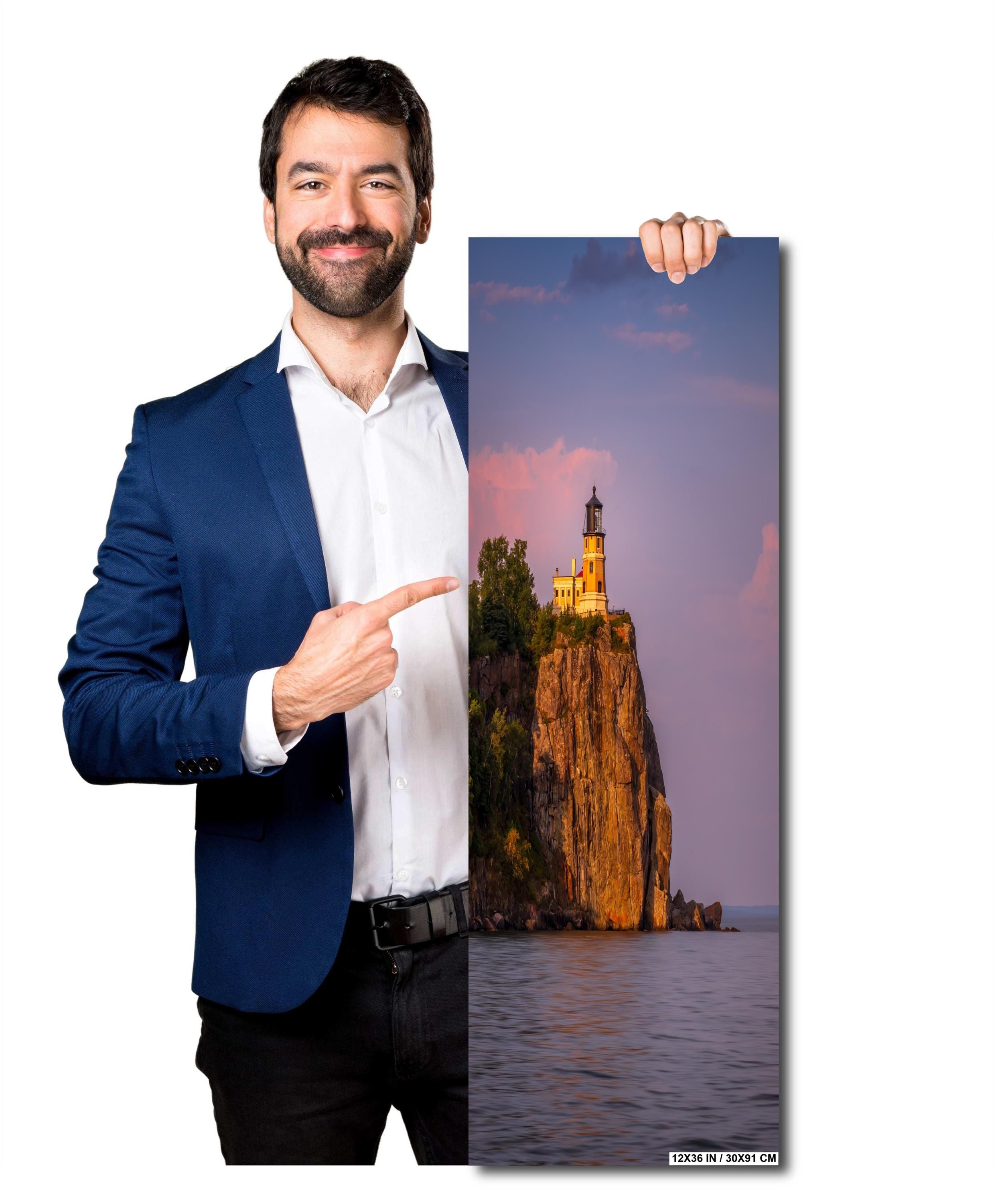 Split Rock Lighthouse Sunset Minnesota North Shore Photography Wall Art