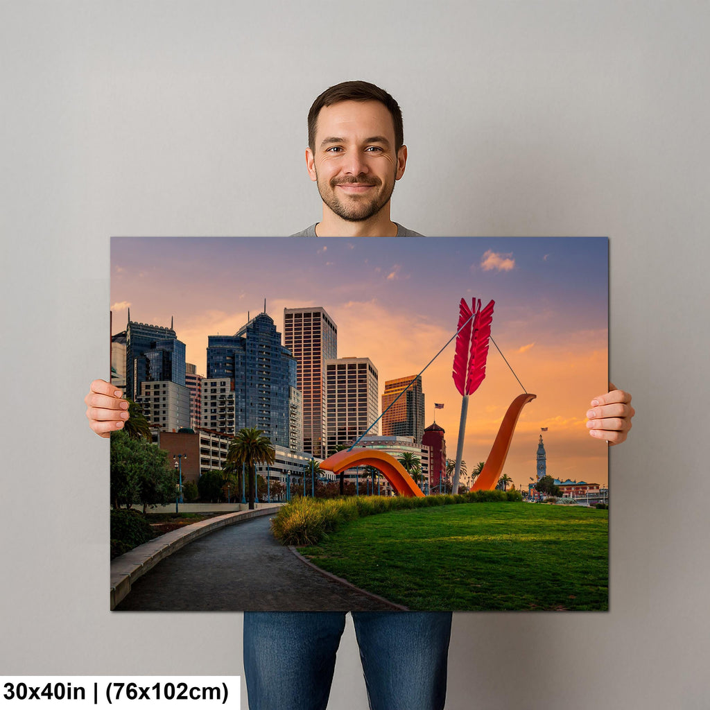 Giant Arrow: Cupid's Span San Francisco California Photography Wall Art
