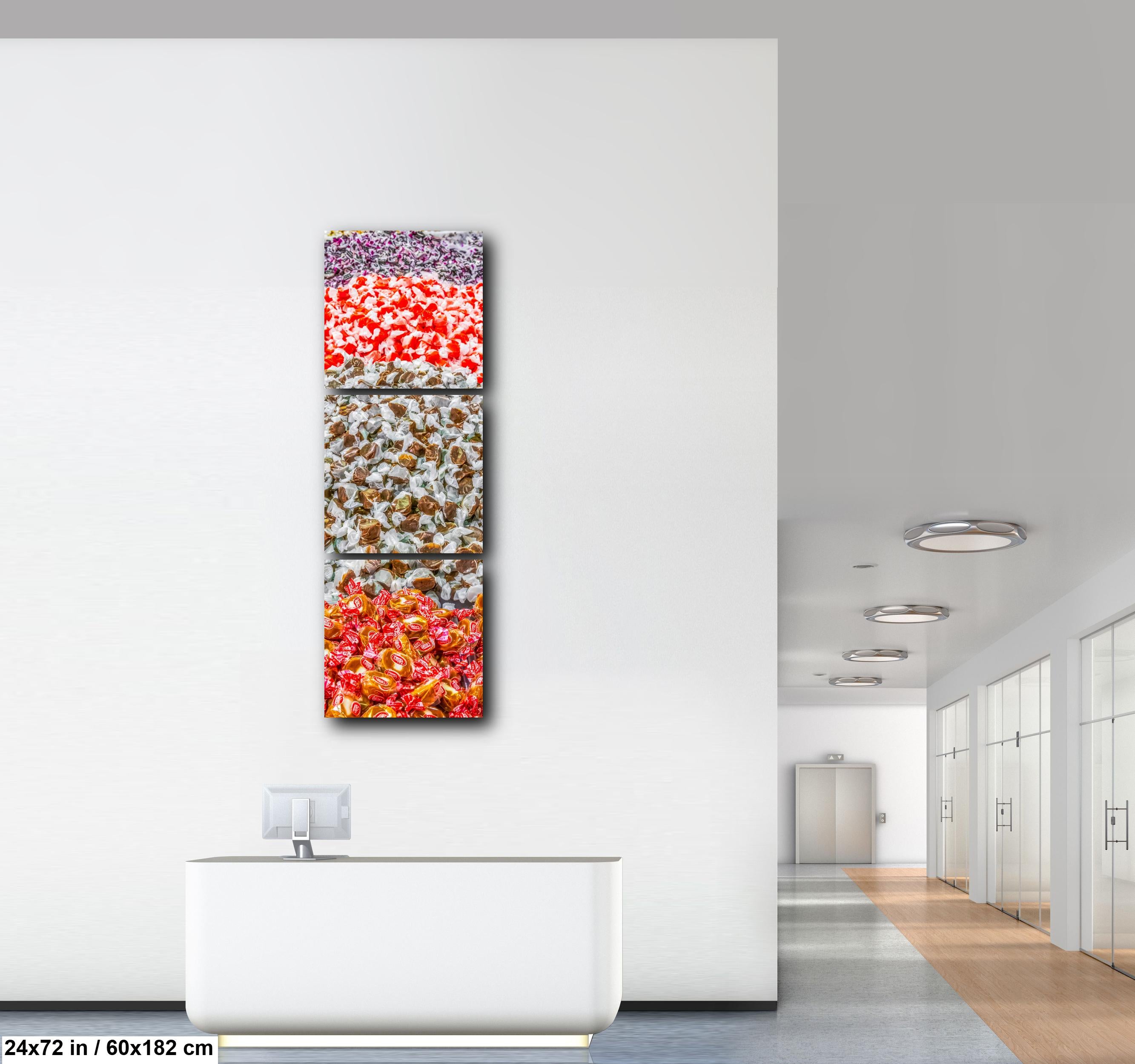 Salt Water Taffy Wall Decor, Colorful Candy Fine Art Photography Print, Kitchen Art, Sweet Shop Poster