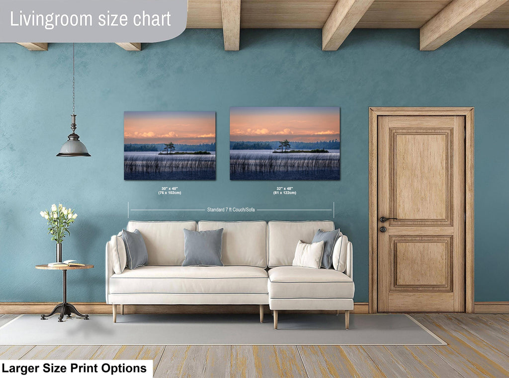 Voyageurs National Park, Minnesota Island with Pines, Serene Water, Photography Wall Art