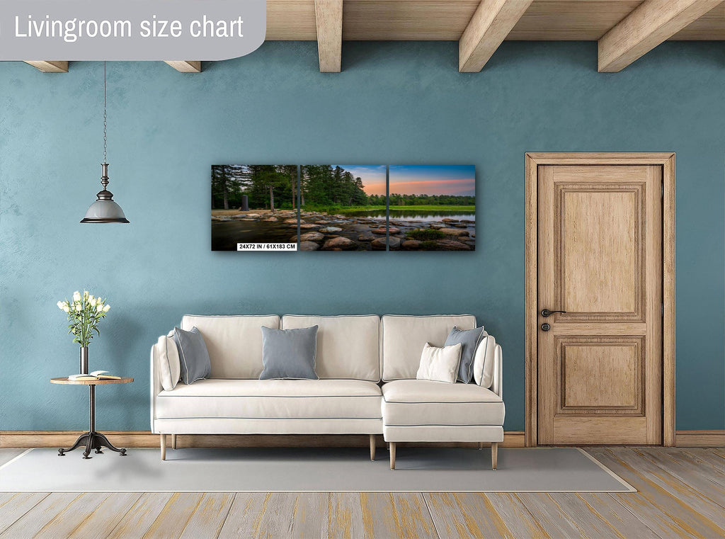 Itasca State Park Sunset: Minnesota Lake Photography Wall Art