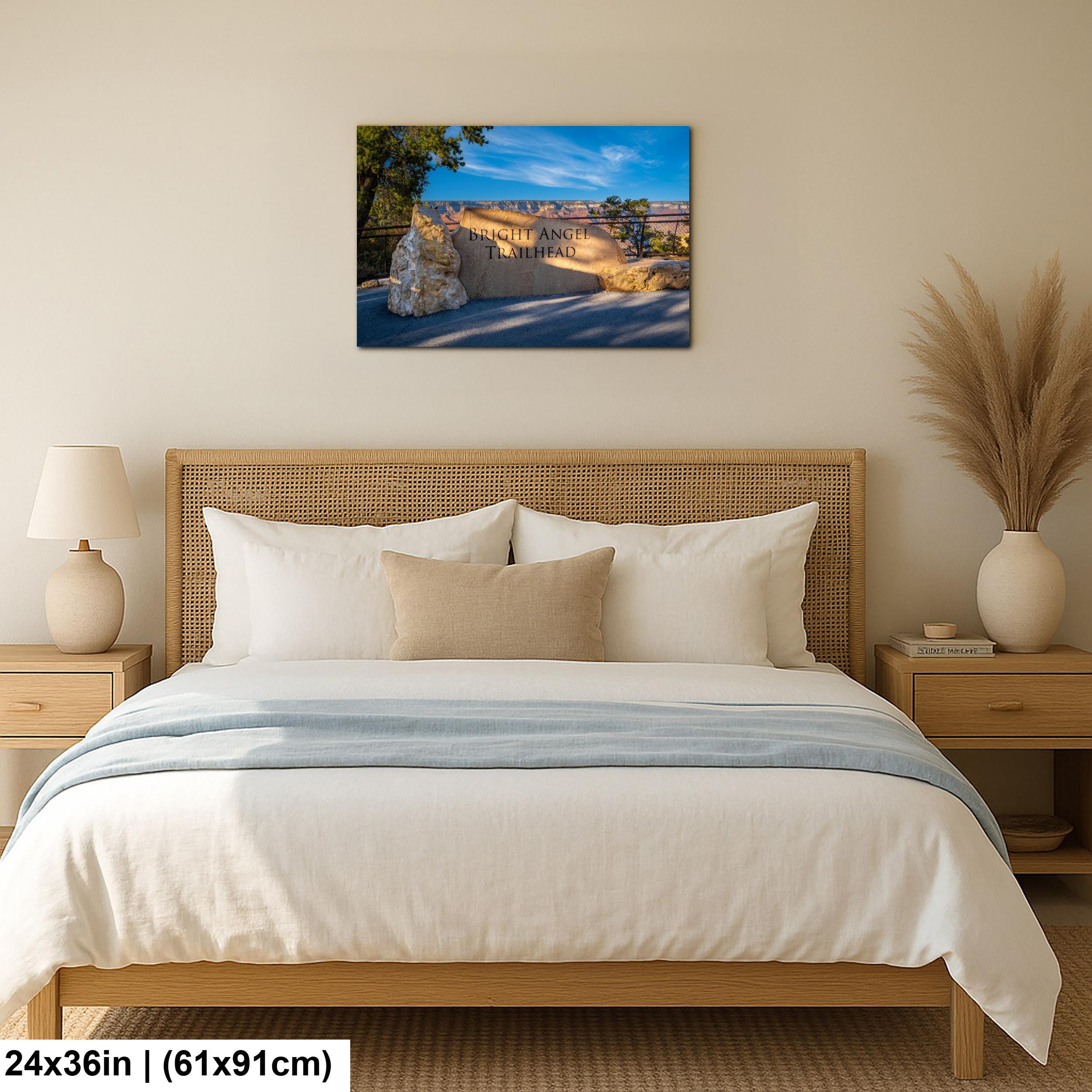 Bright Angel Trailhead Grand Canyon Photography Wall Art