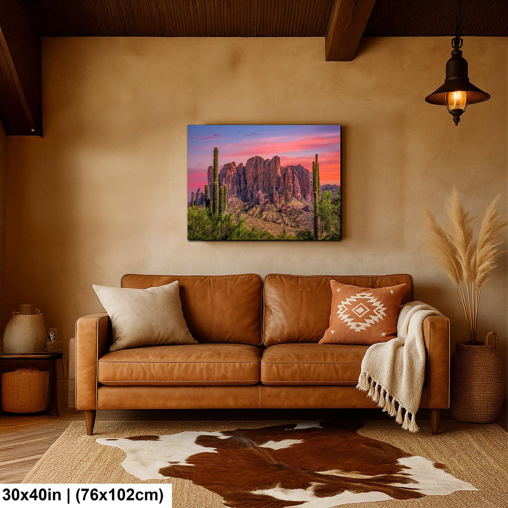 Superstition Mountains Arizona Desert Landscape Photography Wall Art