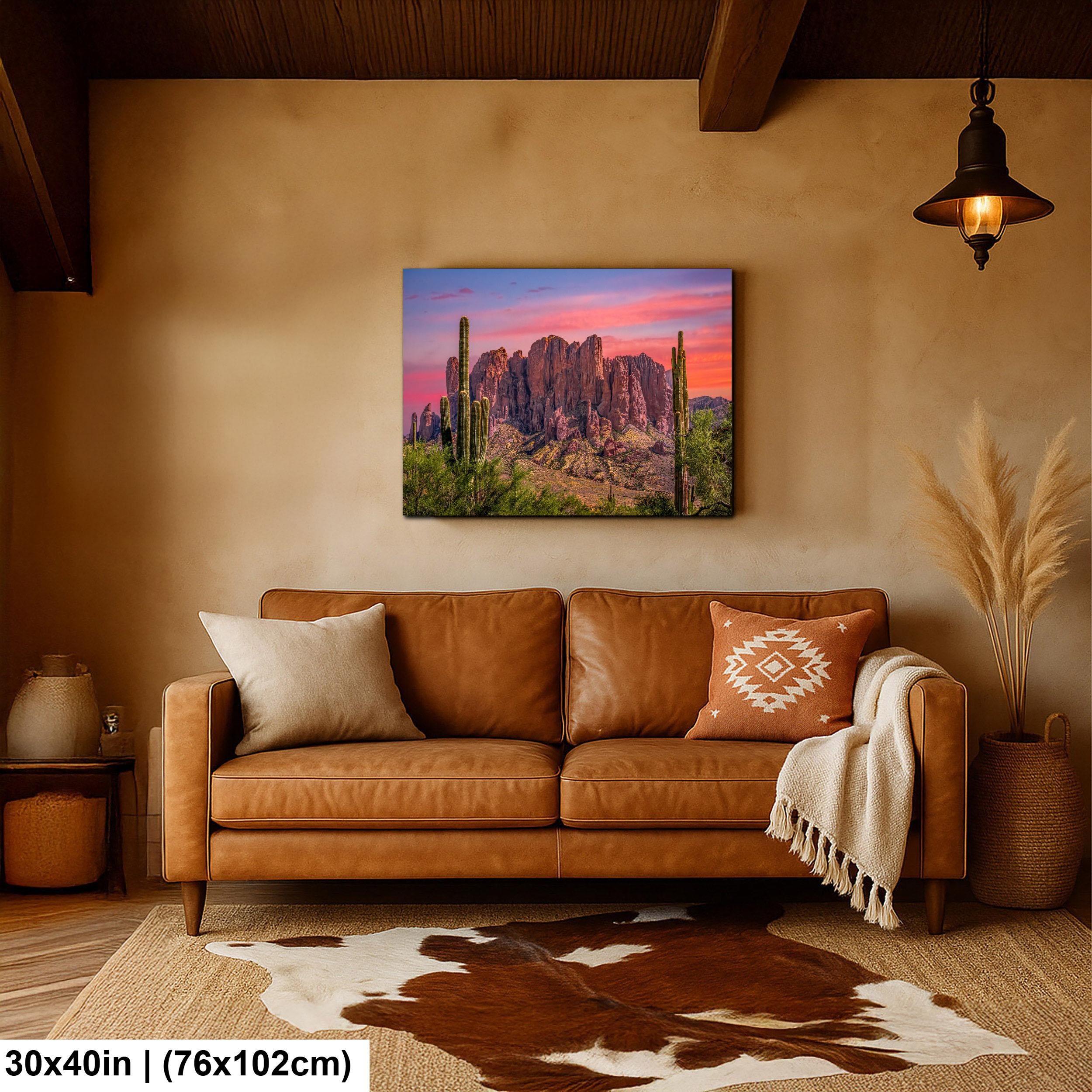 Superstition Mountains Arizona Desert Landscape Photography Wall Art