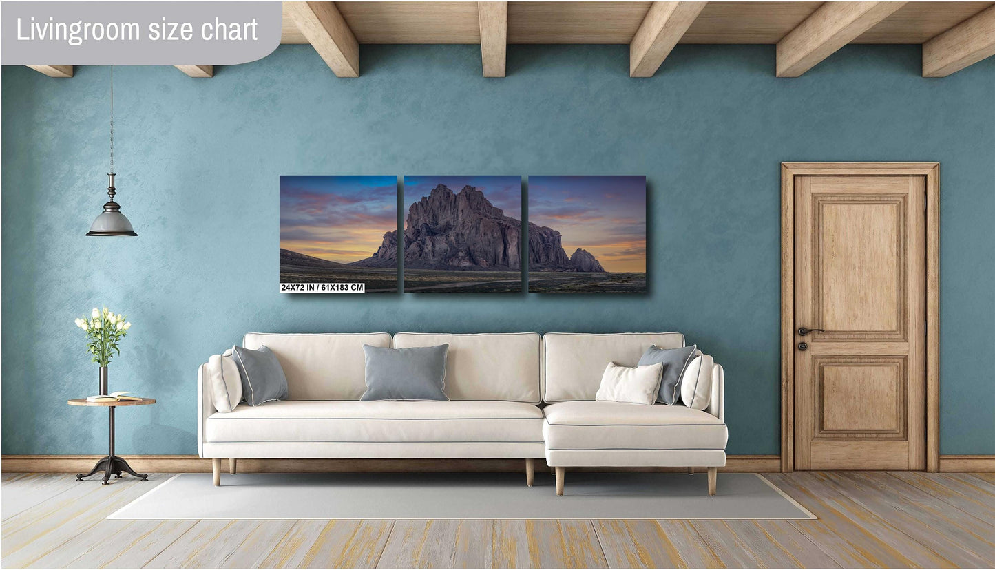 Shiprock New Mexico Print: Monadnock Wall Art Photography