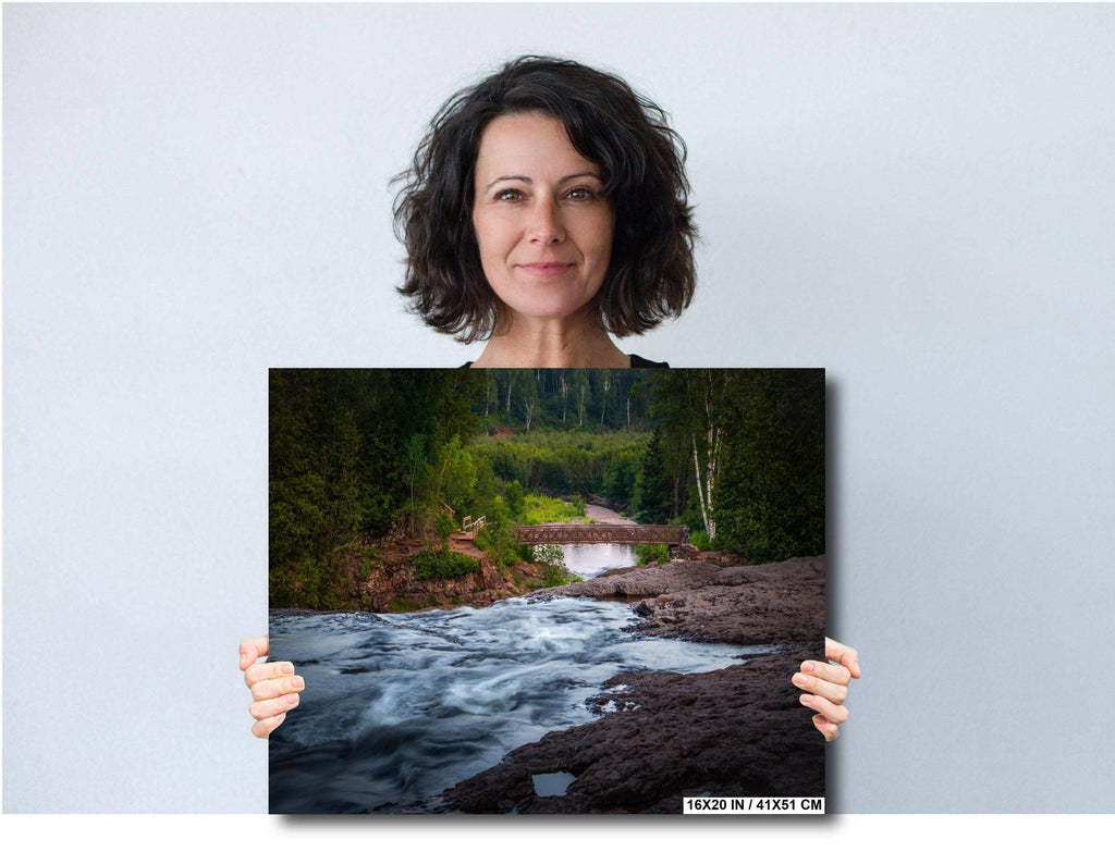 Gooseberry Falls: Minnesota State Park Travel Photography Wall Art