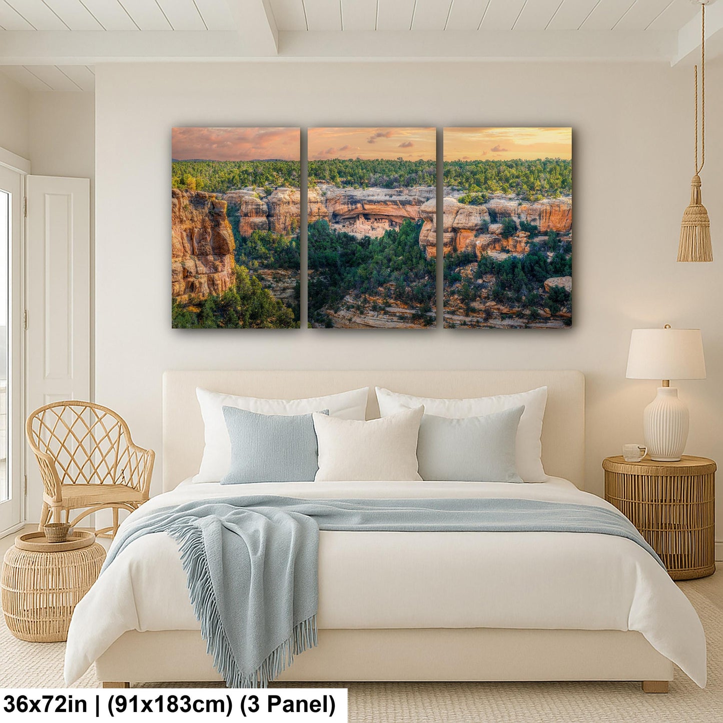Spruce Tree House at Sunset, Mesa Verde National Park Colorado Photography Print