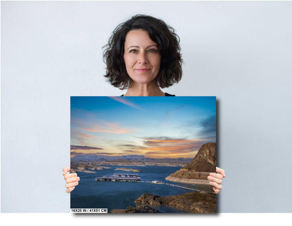 Elephant Butte Lake: State Park Wall Art Print New Mexico Reservoir Landscape Photography Canvas/Metal/Aluminum/Acrylic