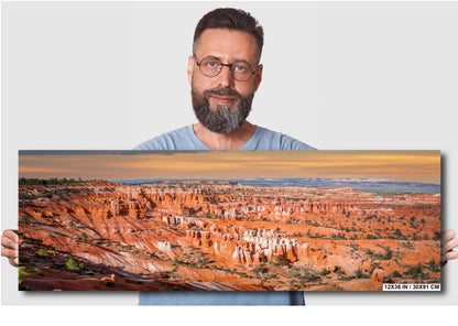 Canyon Kaleidoscope: Bryce Canyon National Park Wall Art Utah Metal Acrylic Print Amphitheater Landscape Photography