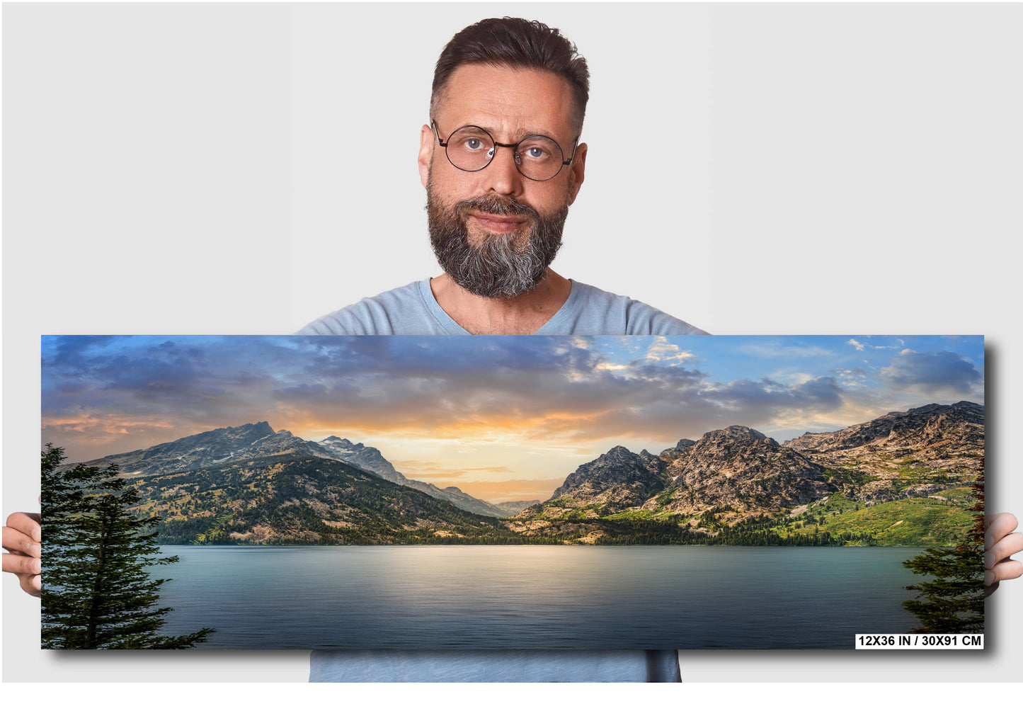 Cascading Beauty: Jenny Lake Wall Art Cascade Canyon Turnout Metal Acrylic Print Grand Teton National Park Landscape