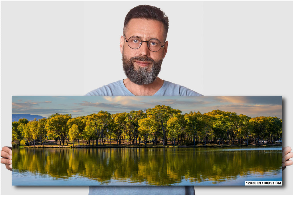 Lake Reflection: Cottonwood Arizona Nature Photography Wall Art