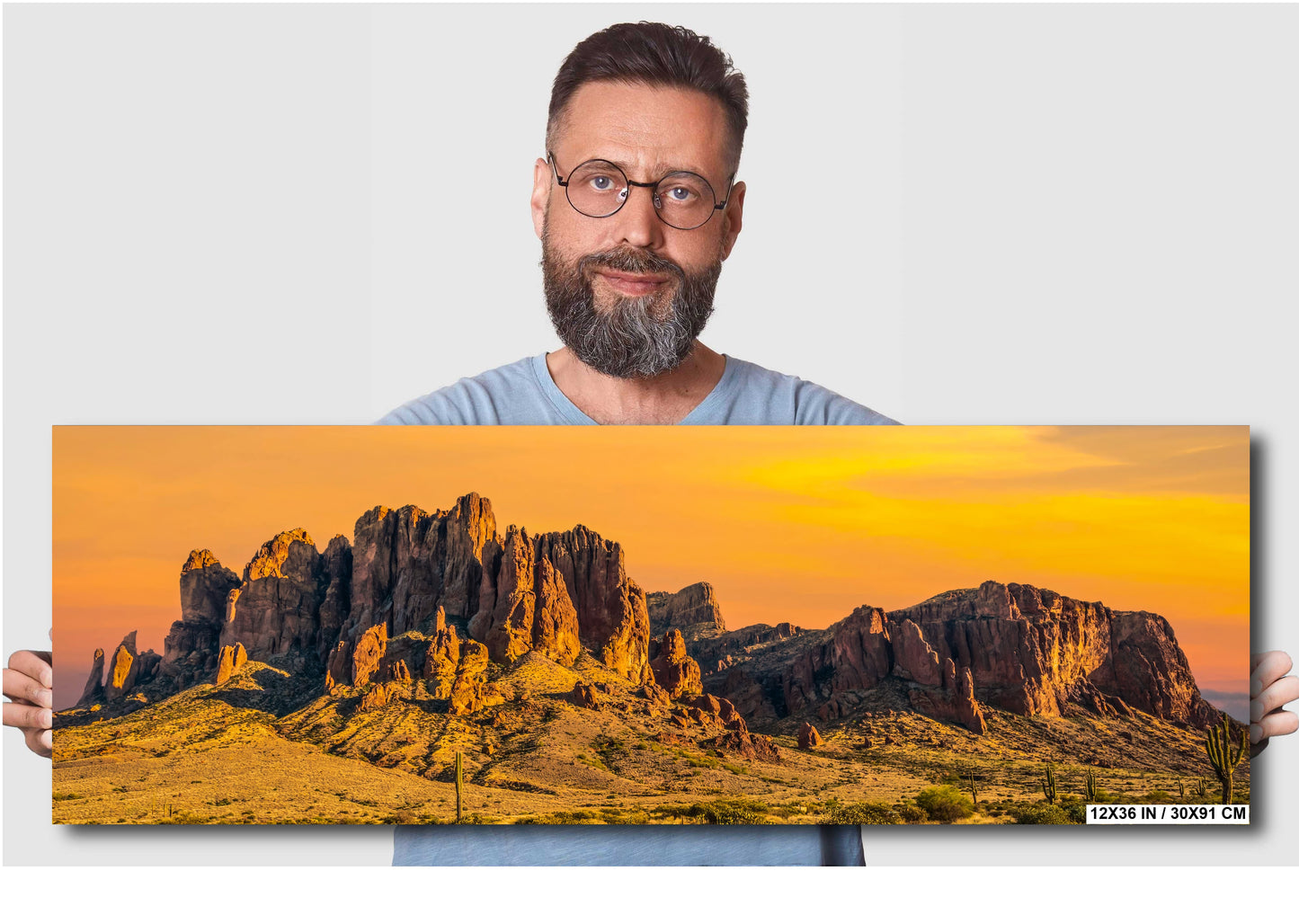 Superstition Mountains Sunrise Lost Dutchman State Park Apache Junction Arizona Wall Art