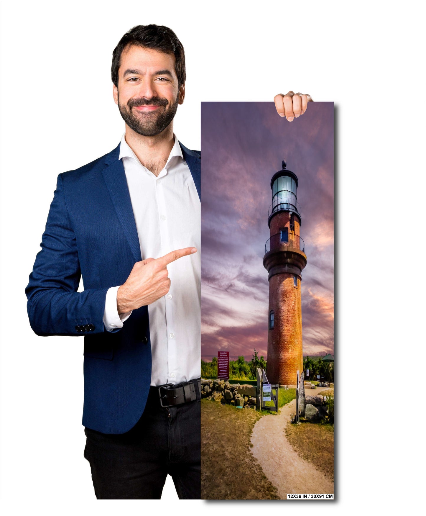 Gay Head Light Wall Art - Historic Aquinnah Lighthouse Canvas Print | Maritime Decor