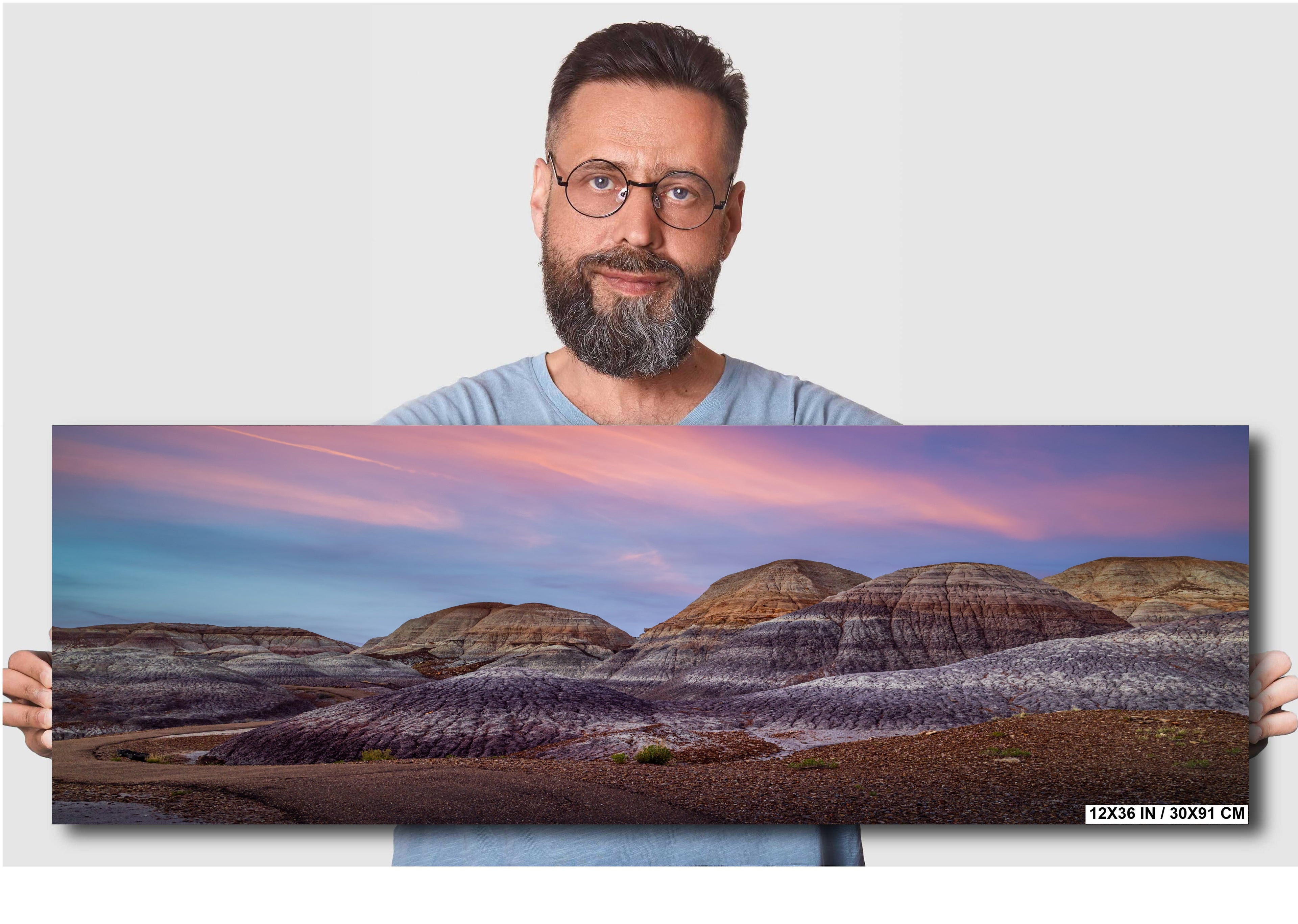 Blue Mesa Arizona Desert Hills Photography Wall Art