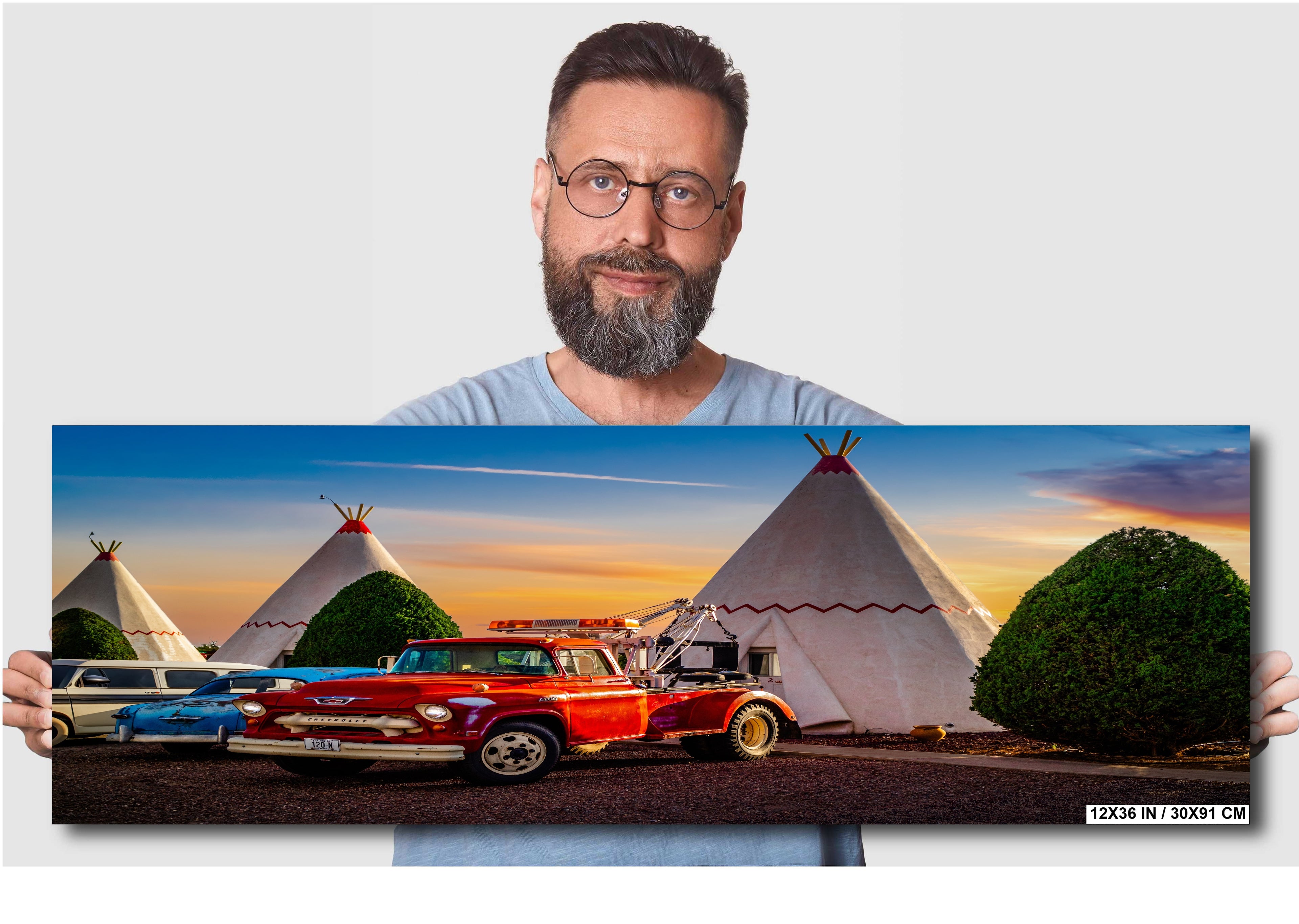 Route 66 Nostalgia: Wigwam Motel Wall Art Holbrook, Arizona Photography