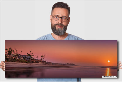 San Clemente Tequila Sunset Beach Print: California Coastal