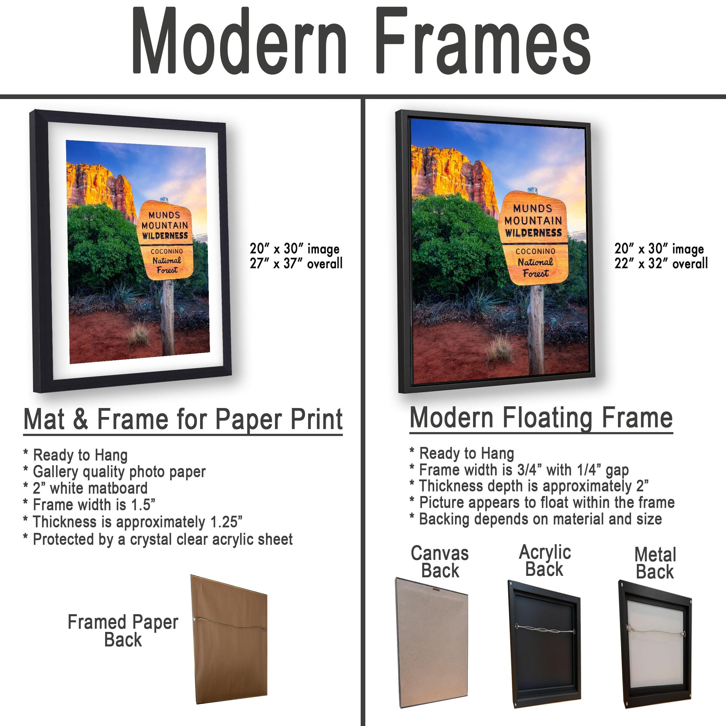 Munds Mountain Wilderness Sign, Coconino National Forest Sedona Arizona Wall Art, Red Rock Photography Print