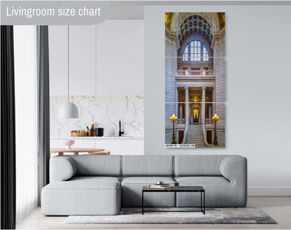 Rhode Island State House: A Portrait of Governance Wall Art Print Providence Rhode Island Portrait Photography Aluminum/Acrylic/Metal/Canvas