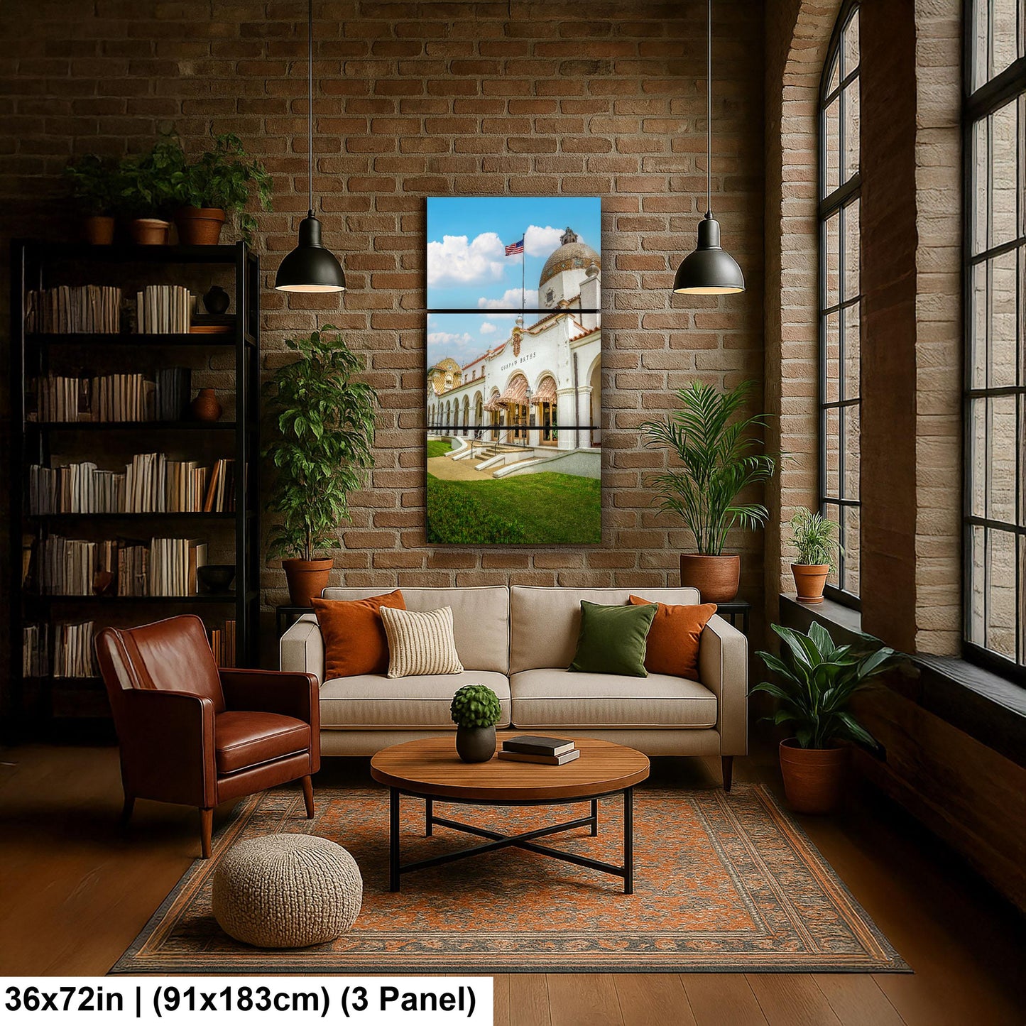 Quapaw Baths Historic Building, Hot Springs National Park Arkansas, Photography Print Wall Art