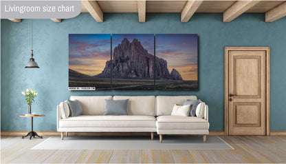 Shiprock New Mexico Print: Monadnock Wall Art Photography