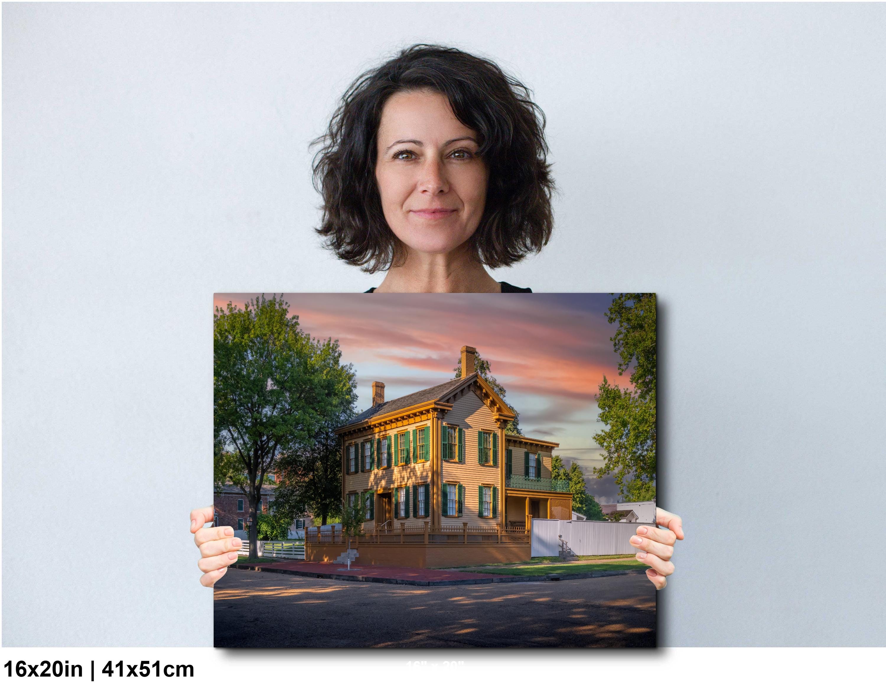 Lincoln Home Springfield Illinois Historic Site Photography Wall Art