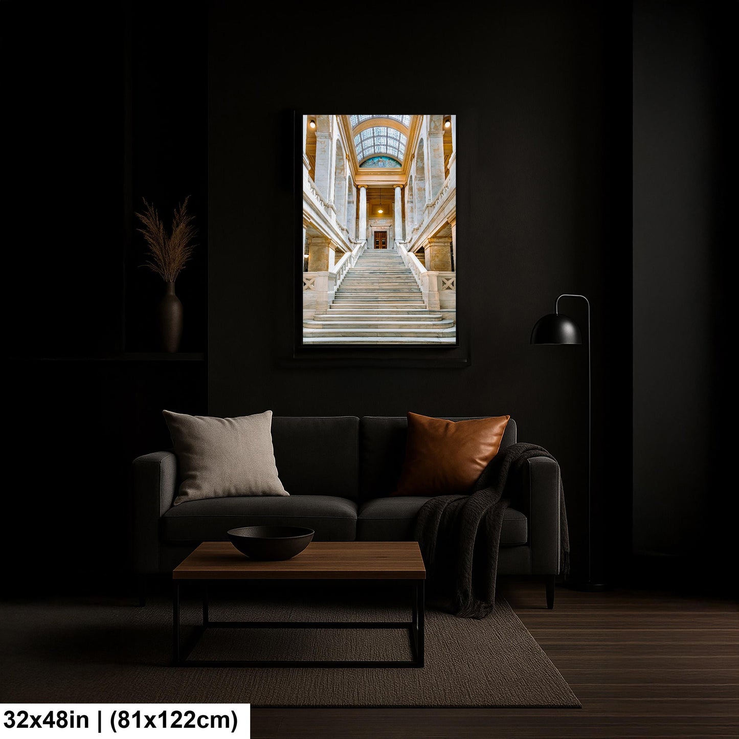 Arkansas State Capitol Marble Staircase, Little Rock Arkansas, Photography Wall Art