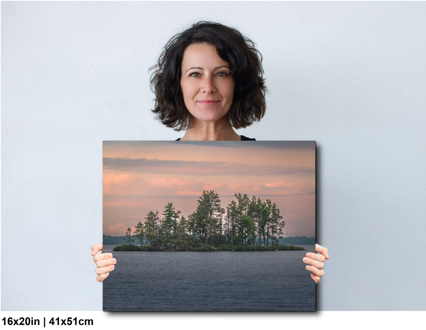 Voyageurs National Park Sunset: Pine Island Lake Scene, Minnesota Nature Photography Wall Art