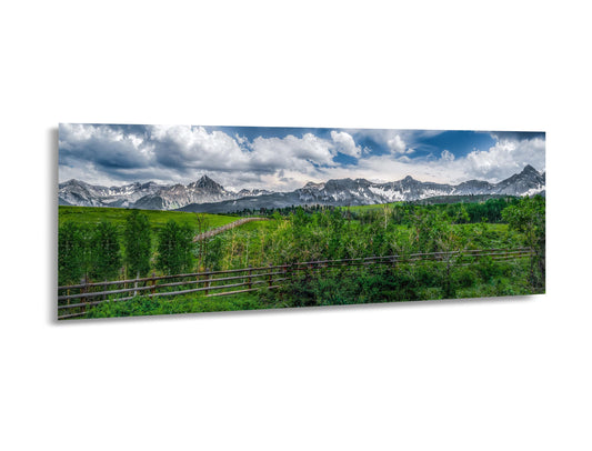 San Juan Mountains Panorama, Telluride Colorado Photography Print, Mountain Landscape Wall Art, Nature Decor