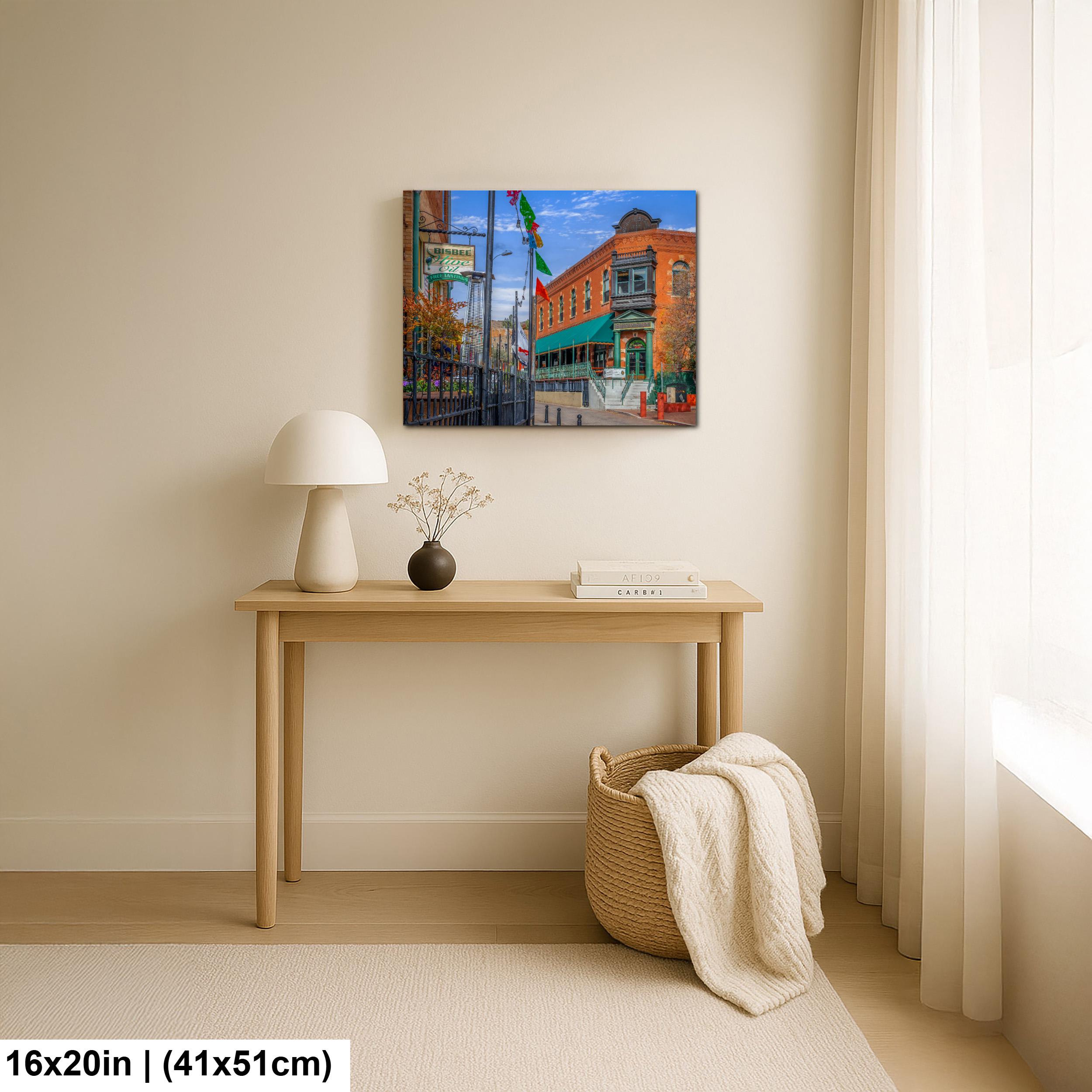 Bisbee Brewery Gulch Historic Stock Exchange Saloon Arizona Photography Wall Art