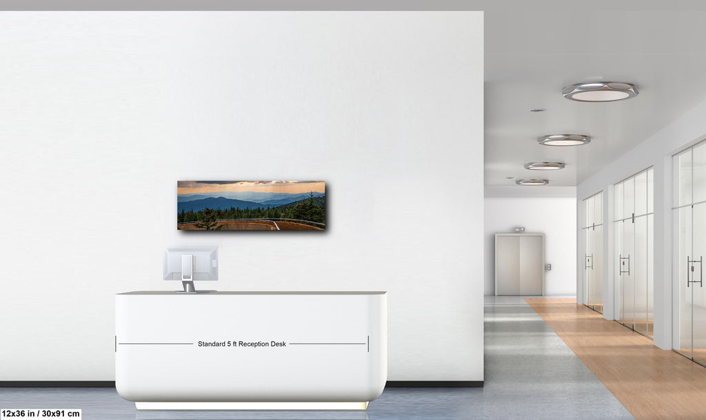 Storm's Light: Clingmans Dome Great Smoky Mountains Tennesse Photo Wall Art