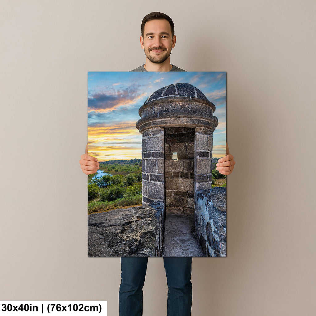 Historic Watch: Castillo de San Marcos St Augustine Florida Photo Wall Art