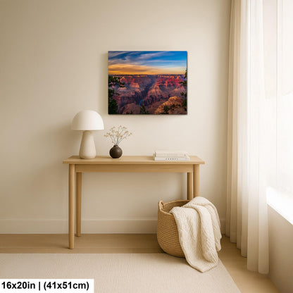 Grand Canyon Sunset Panorama – Colorado River Arizona Photography Wall Art
